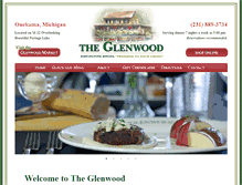 Tablet Screenshot of glenwoodrestaurant.com